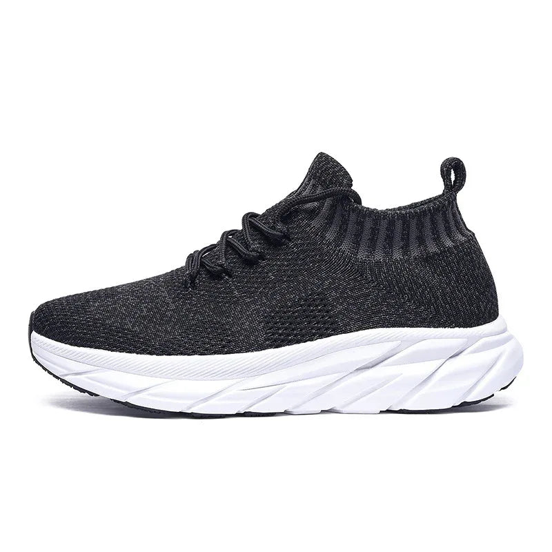 Herren Übergröße Flyknit Freizeitschuhe mit Absatzerhöhung