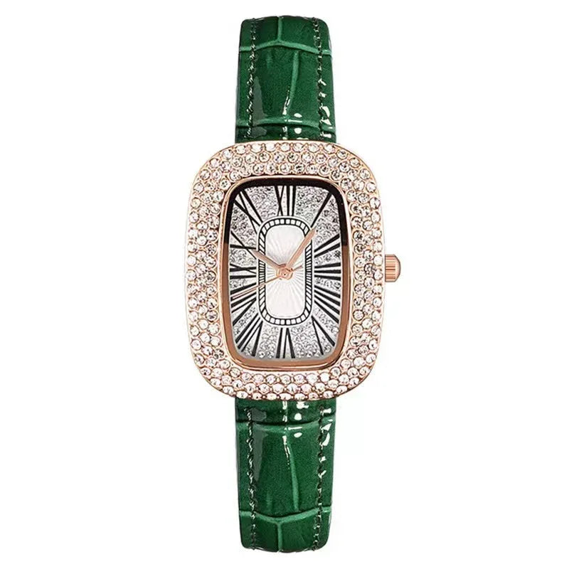 Vielseitige Damen-Quarz-Armbanduhr für Freizeit