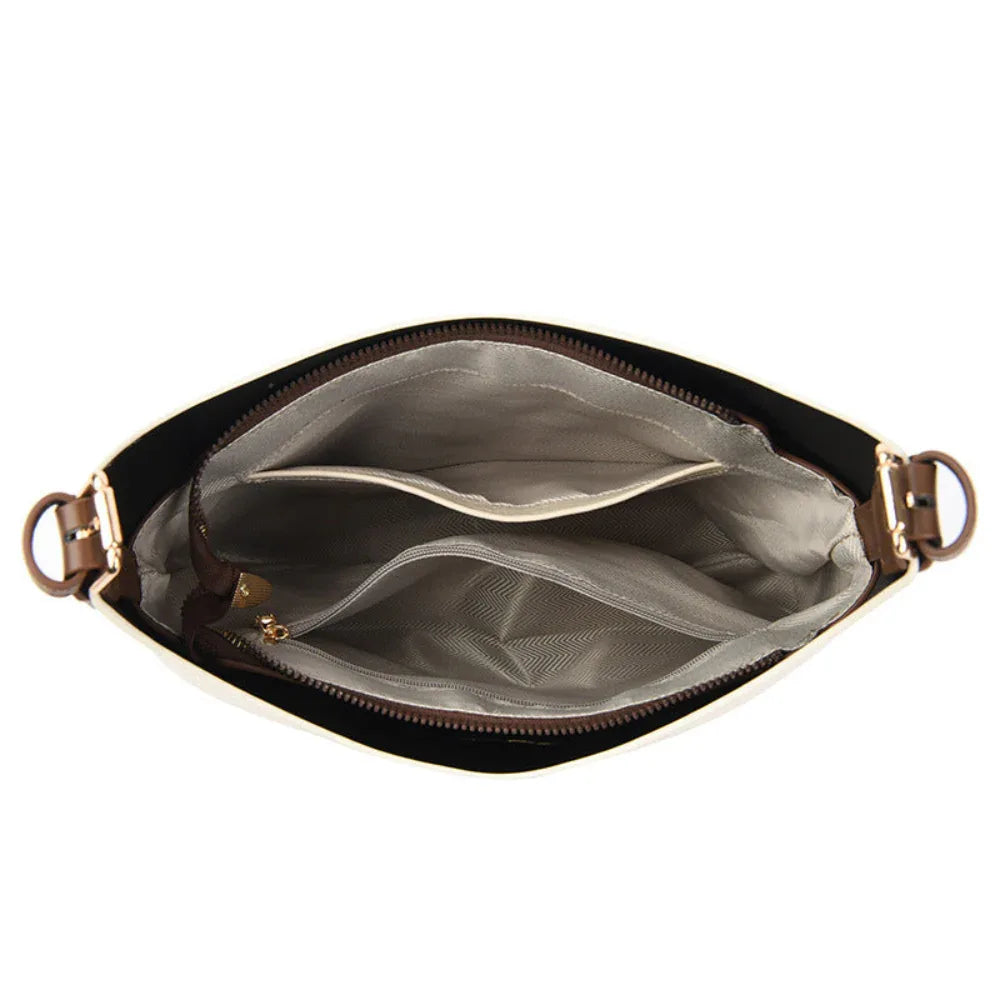 Sac à main élégant en cuir PU passe-partout pour femme
