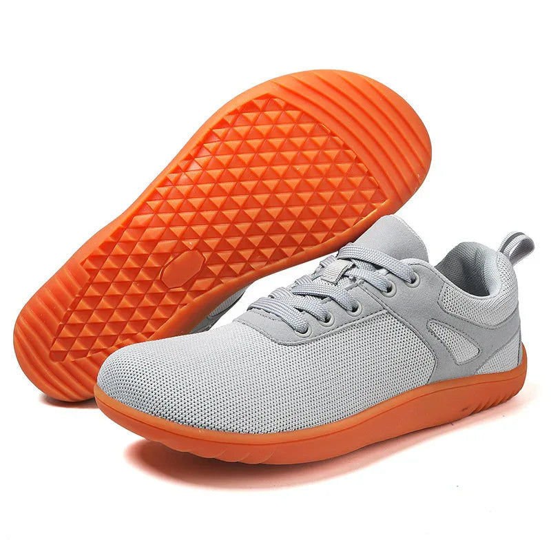 Chaussures de course de sport respirantes à bout large pour hommes