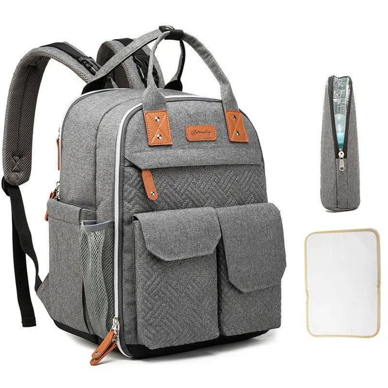 Multifunktionaler wasserdichter Damen-Wickelrucksack mit isolierten Taschen