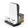 Socle de charge multifonctionnel pour PS5 avec ventilateur de refroidissement