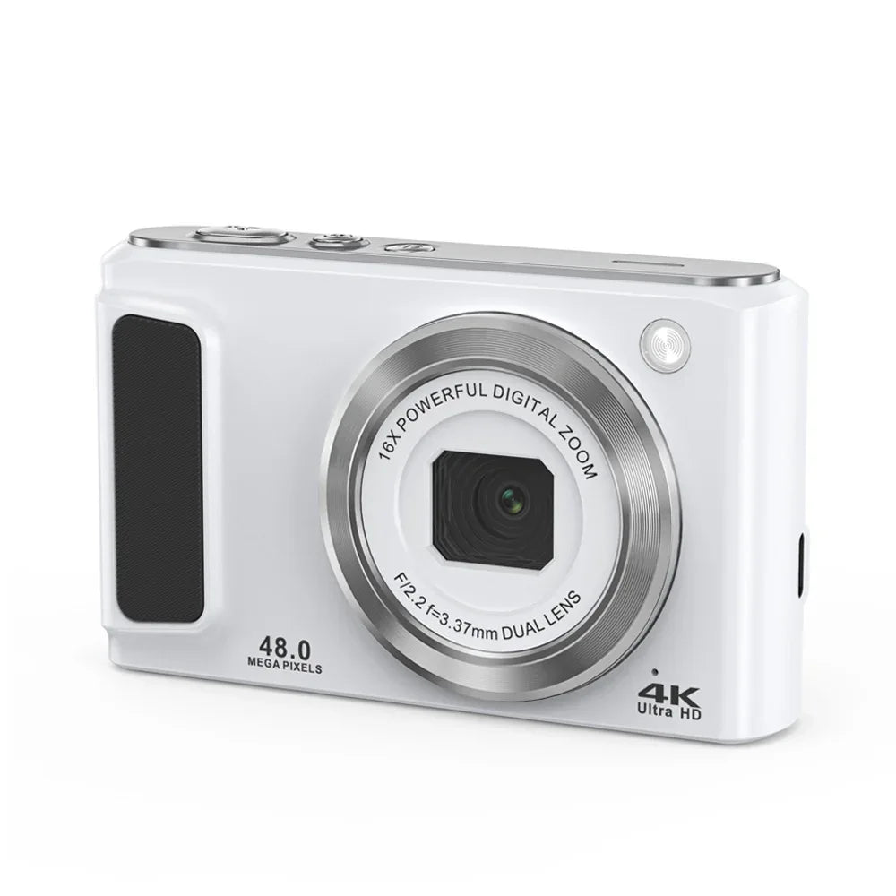 Appareil Photo Numérique 4K HD Double Caméra Avant Et Arrière