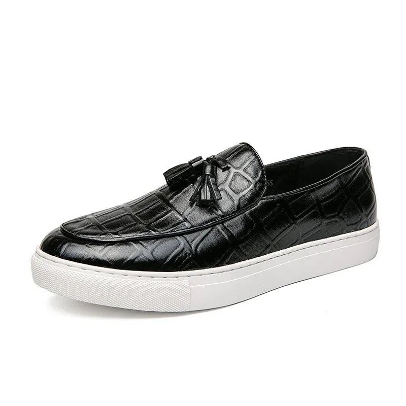 Chaussures en cuir décontractées pour hommes