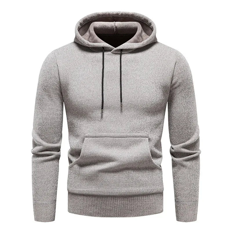 Pull à capuche simple et tendance pour homme