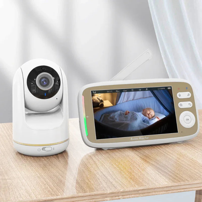 12,7 cm/5 Zoll HD 720p Baby-Gegensprechanlage