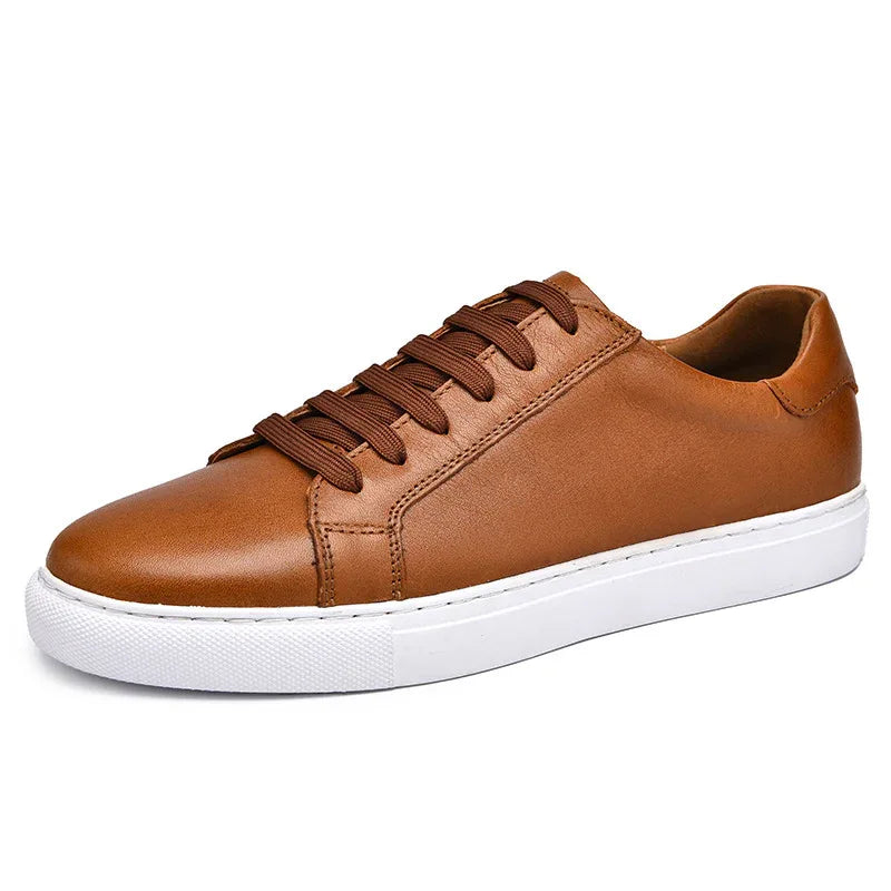 Baskets décontractées homme basses tendance style skate