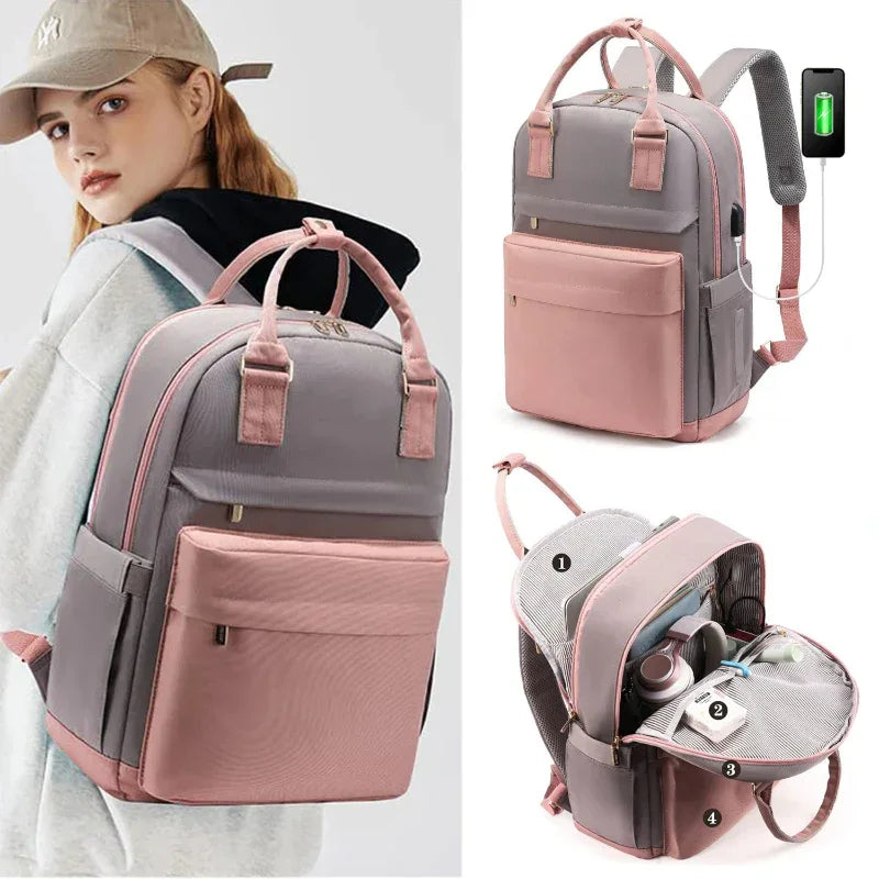 Große Laptop-Tasche Tragbarer Reise-Rucksack