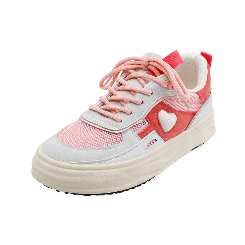 Chaussures de skate étudiantes pour femmes Super Sweet Pleines d'amour