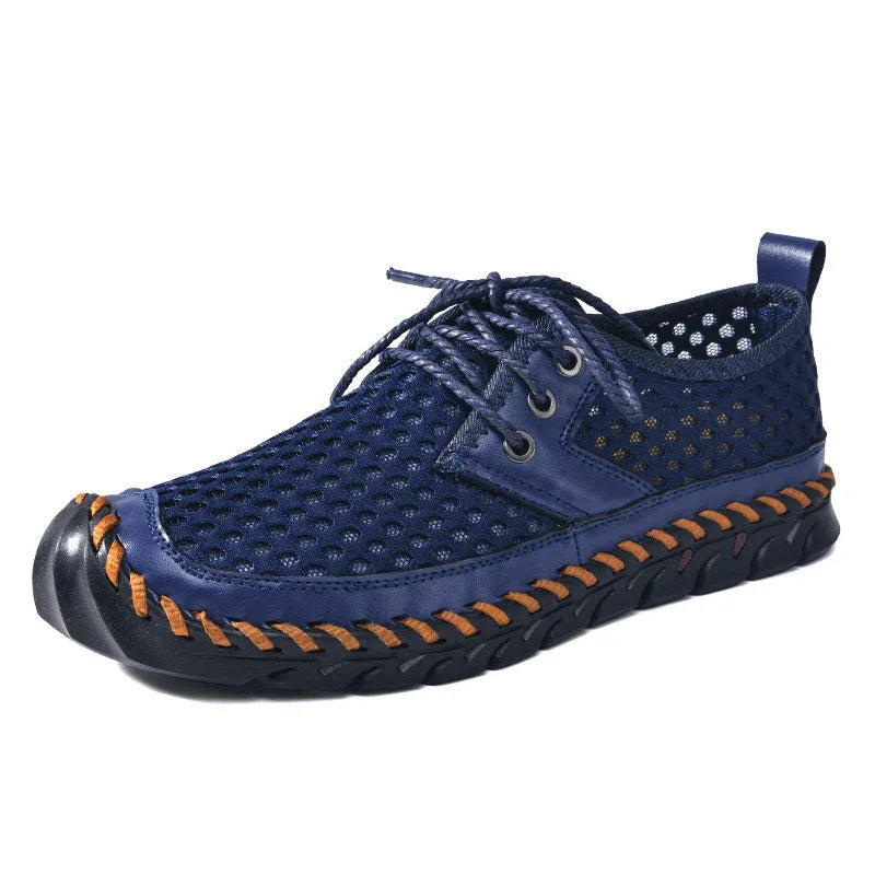 Chaussures de sport décontractées et légères à enfiler, mocassins pour hommes à semelle souple et coupe basse