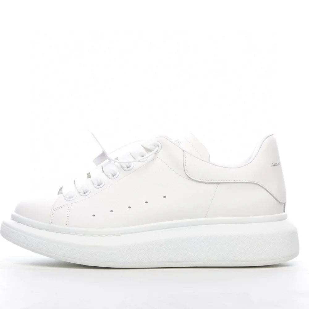 Mehrfarbige dicke Sohle Lederbeschichtung Elegante Gradienten-Schuhe Herren und Damen Unisex-Sneaker