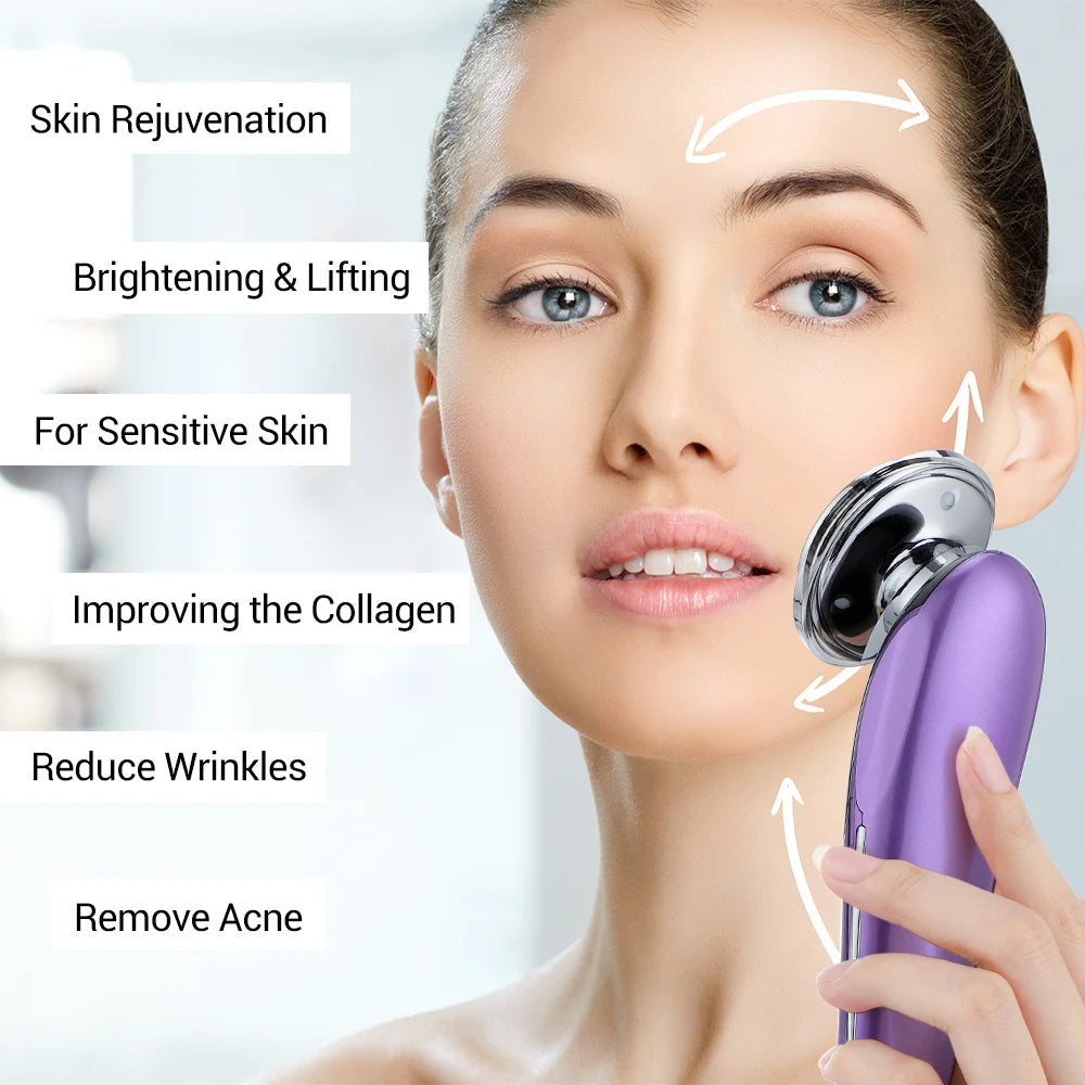 Appareil de Lifting Facial EMS 7 en 1