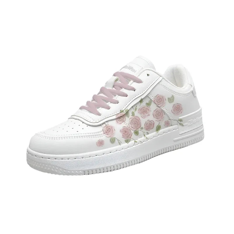 Weiße Schuhe Mädchen Frühling Sneakers
