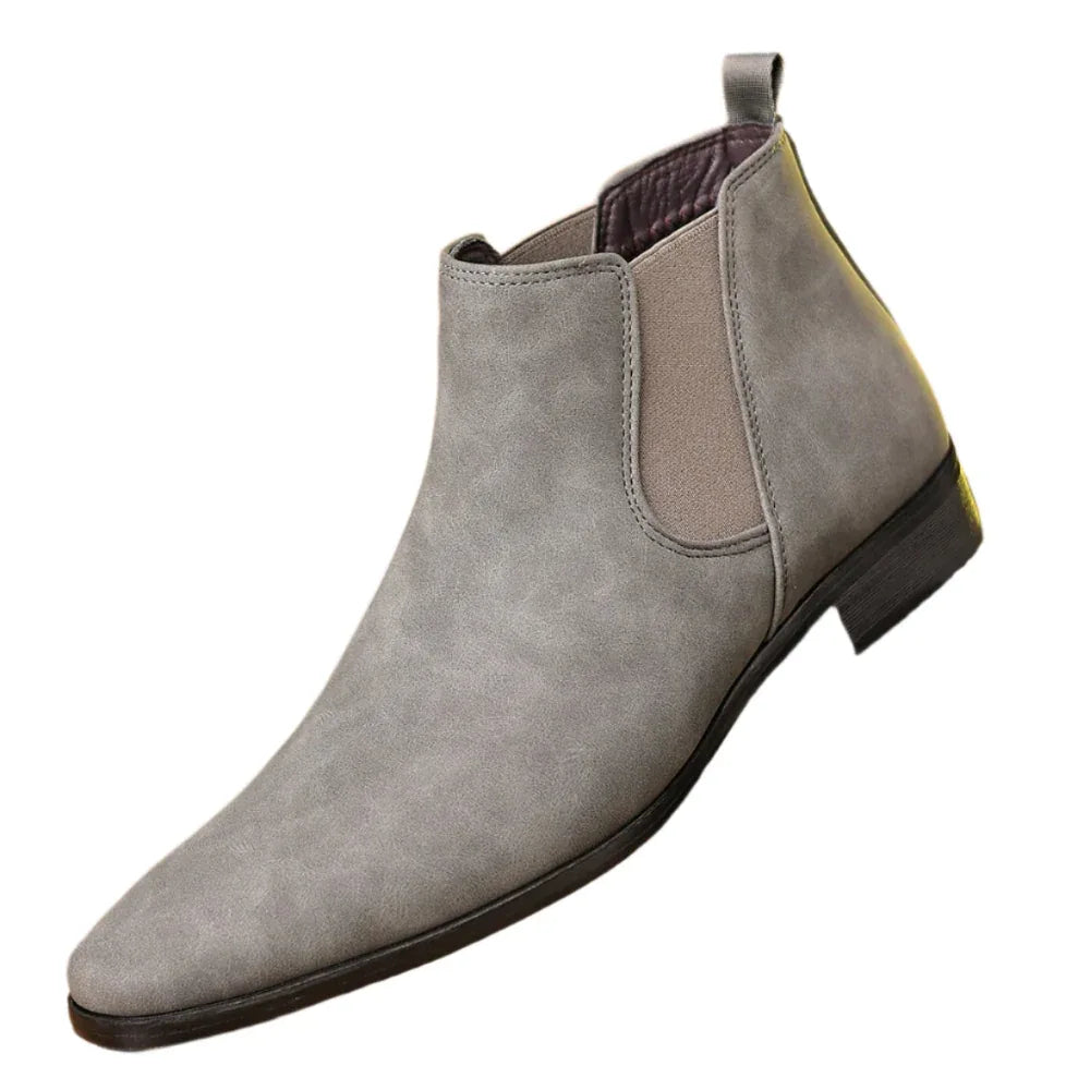 Britische Stiefeletten aus Leder für Herren