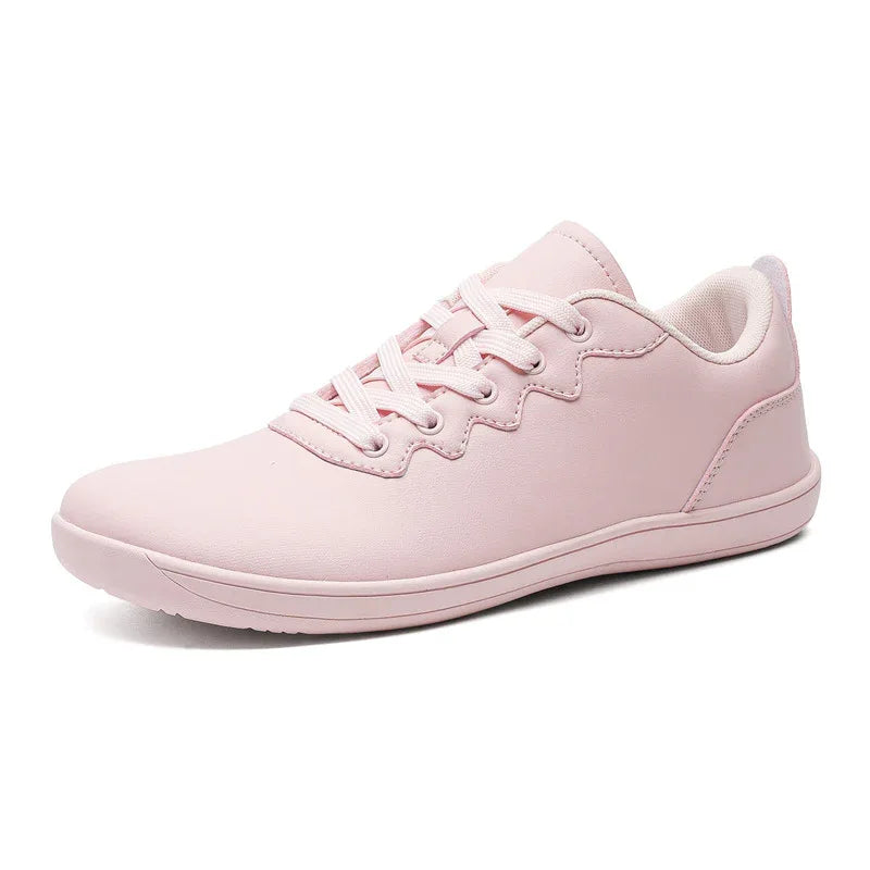 Baskets d'extérieur basses à lacets en cuir pour homme