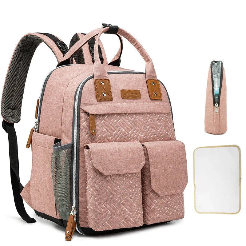 Multifunktionaler wasserdichter Damen-Wickelrucksack mit isolierten Taschen