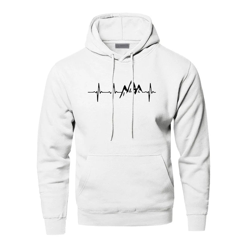 Herren Warmer Bequemer Polyester-Kapuzenpullover