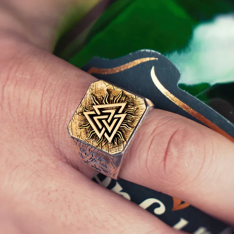 Dominanter Wikingerring für Herren