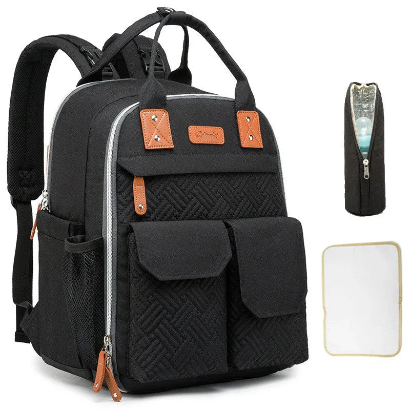 Multifunktionaler wasserdichter Damen-Wickelrucksack mit isolierten Taschen