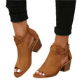 Sandales à talons hauts à boucle pour femme