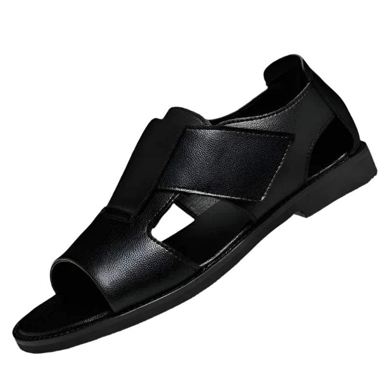 Sandales décontractées respirantes souples de plage pour hommes style romain