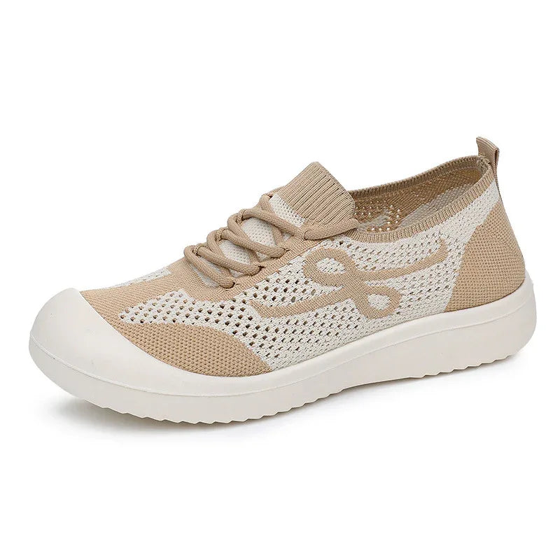 Baskets Rétro Femme Plateforme Confortable Semelle Souple Chaussures de Sport pour Femmes