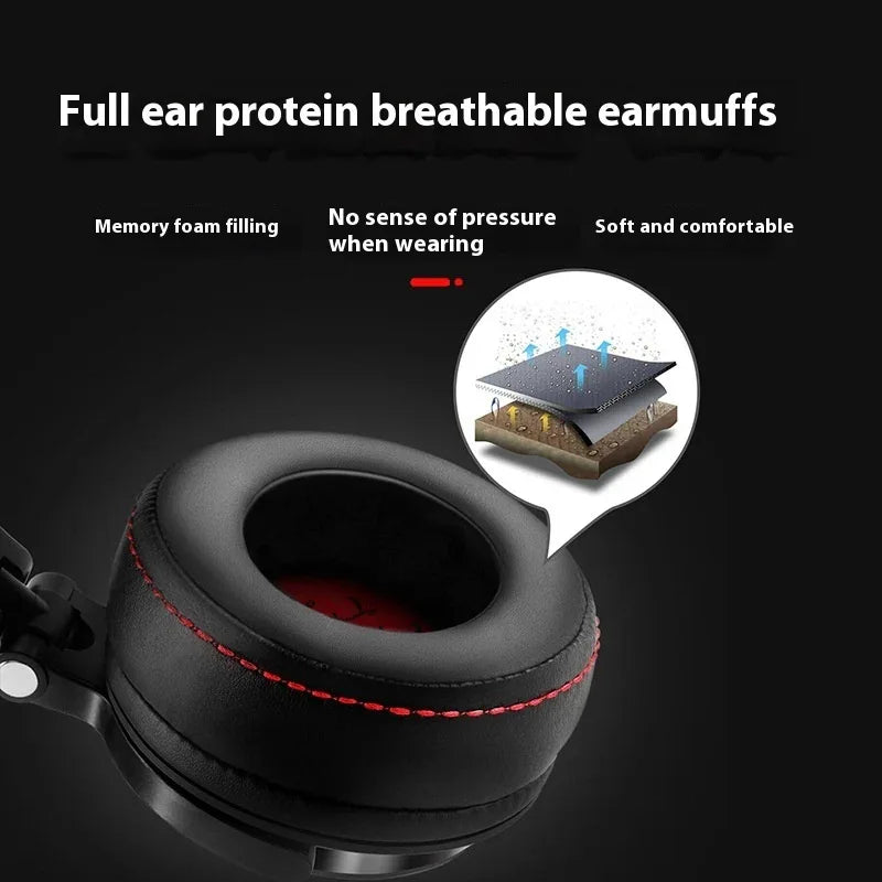 Casque audio filaire circum-auriculaire équilibré à trois fréquences