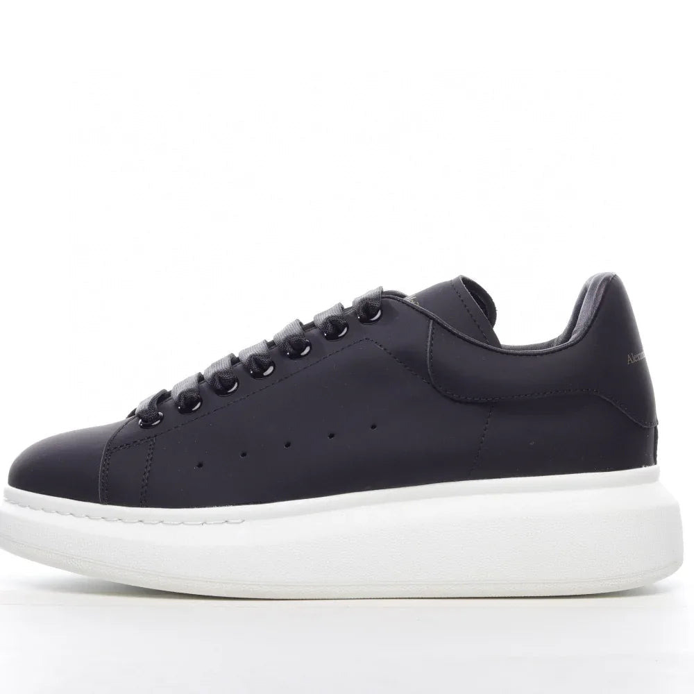 Mehrfarbige dicke Sohle Lederbeschichtung Elegante Gradienten-Schuhe Herren und Damen Unisex-Sneaker