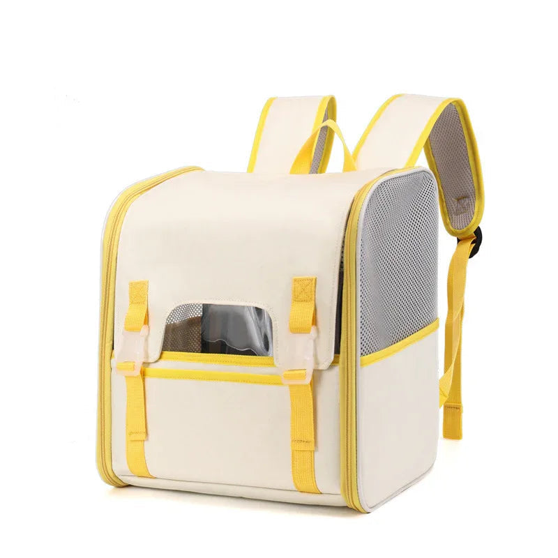 Sac à dos pour chat respirant et portable, sac pliable pour chat