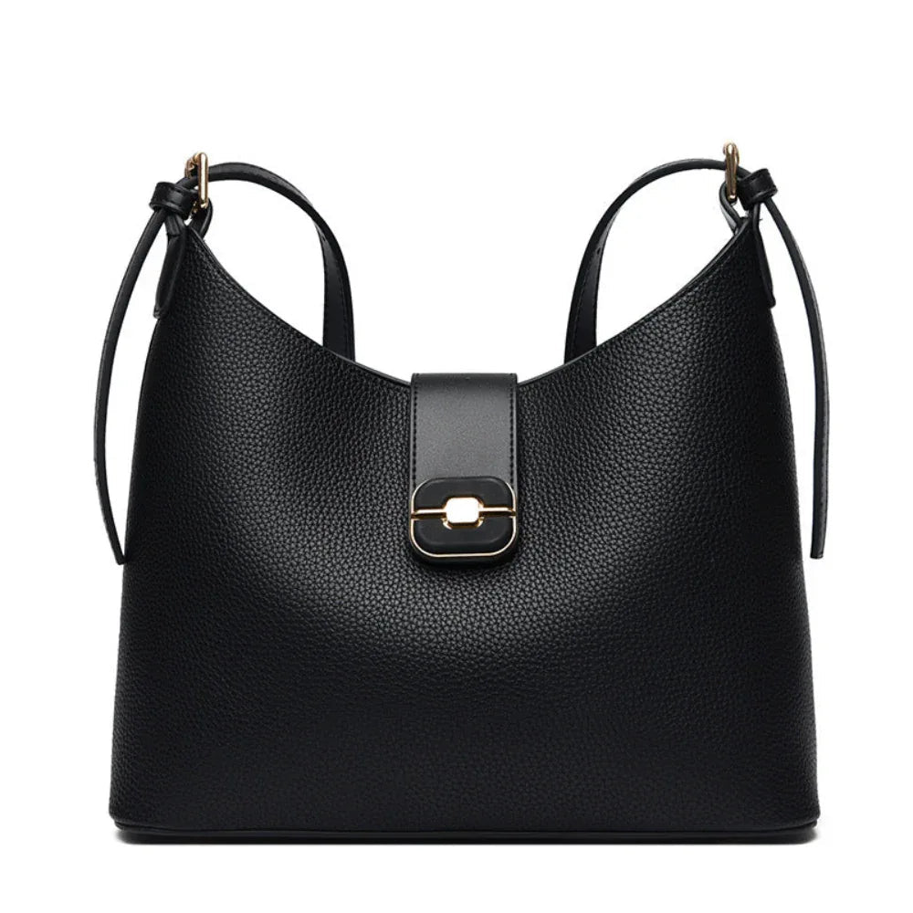Sac à main élégant en cuir PU passe-partout pour femme