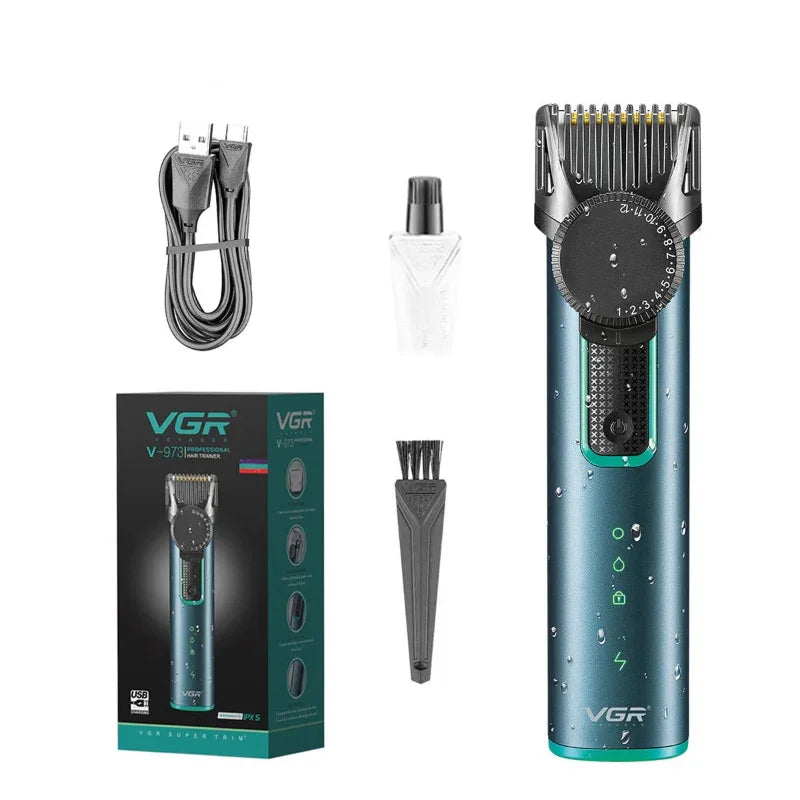 Tondeuse à Cheveux Rechargeable pour Homme, Étanche IPX5, Tondeuse à Barbe Électrique, Rasoir