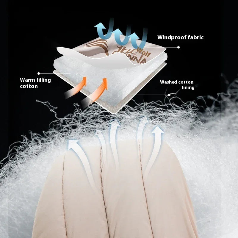 Sac de couchage double de camping chaud froid