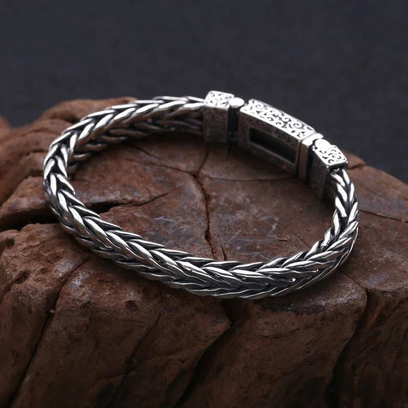 Bijoux bracelet pour homme en argent sterling 925