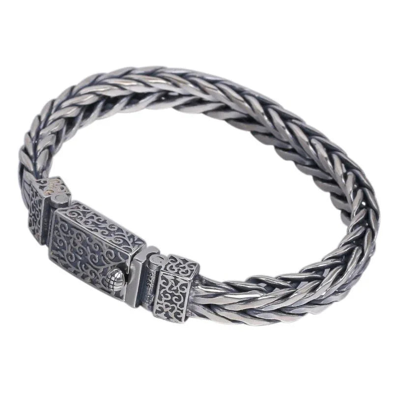Bijoux bracelet pour homme en argent sterling 925