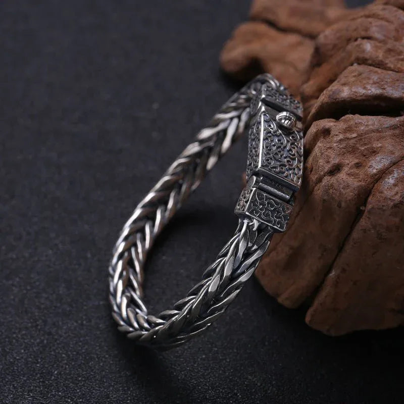 Bijoux bracelet pour homme en argent sterling 925