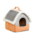 Faltbares Haustier-Katzen-Hundehaus Zwinger Sofa Bett Matte für kleine und mittelgroße Hunde, Katzen und andere Haustiere ähnlicher Größe