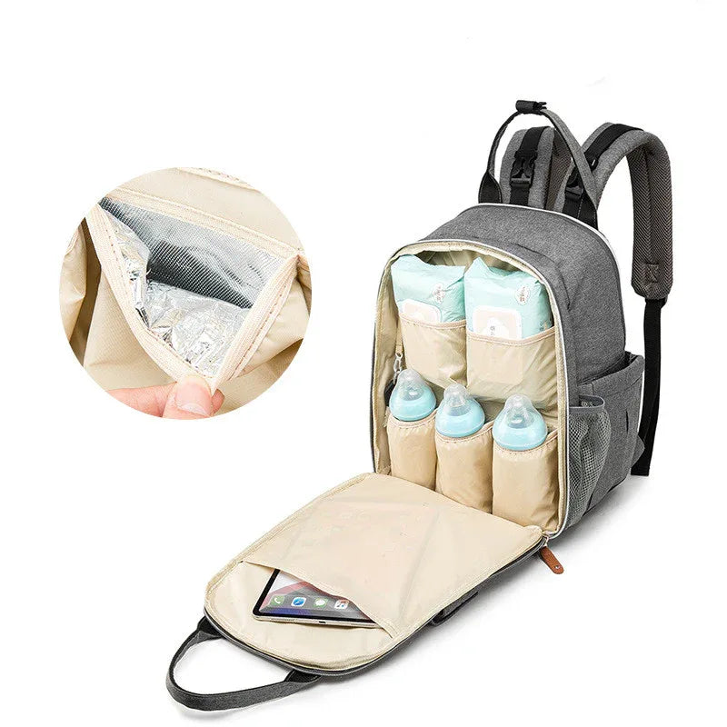 Multifunktionaler wasserdichter Damen-Wickelrucksack mit isolierten Taschen