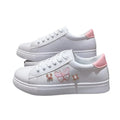 Baskets basses plates papillon pour femmes