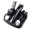 Kemei 6-in-1 wiederaufladbares Haar- und Bartstyling-Trimmer-Pflegeset