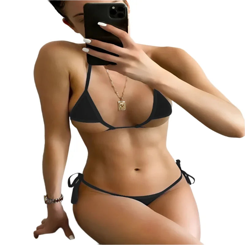 2-teiliger Badeanzug Bikini Bademode für Damen