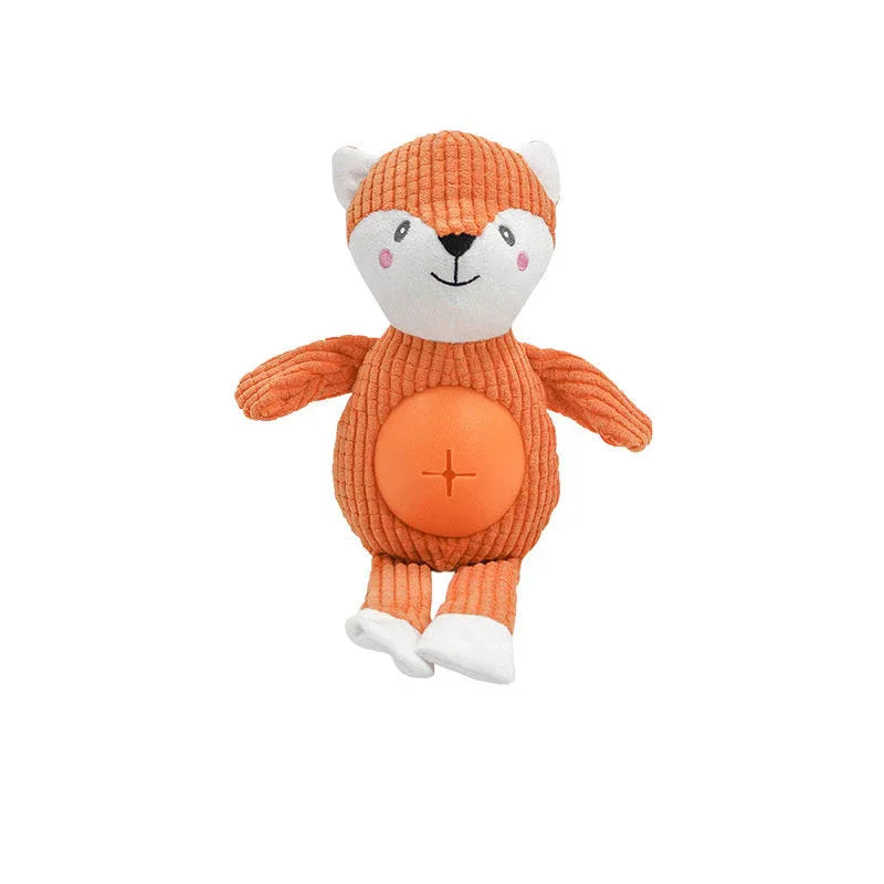 Jouet en peluche en forme d'animal, résistant aux morsures pour animaux de compagnie
