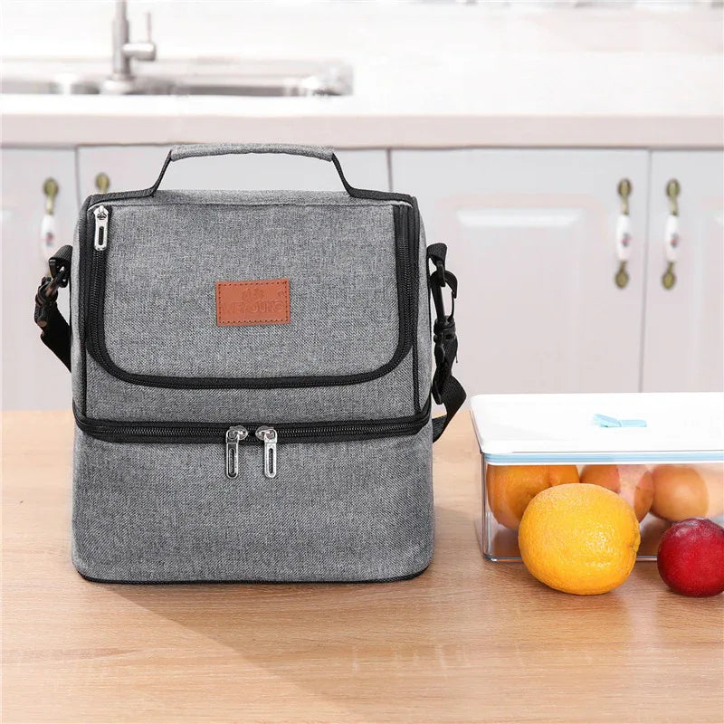 Isolierte wasserdichte Aluminiumfolie Oxford-Stoff Aufbewahrungs-Mummy-Eltern-Wickeltasche