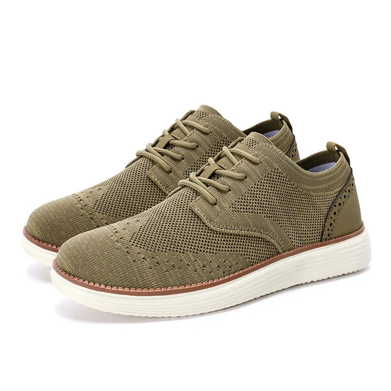 Chaussures décontractées polyvalentes pour hommes, maille respirante, randonnée en plein air