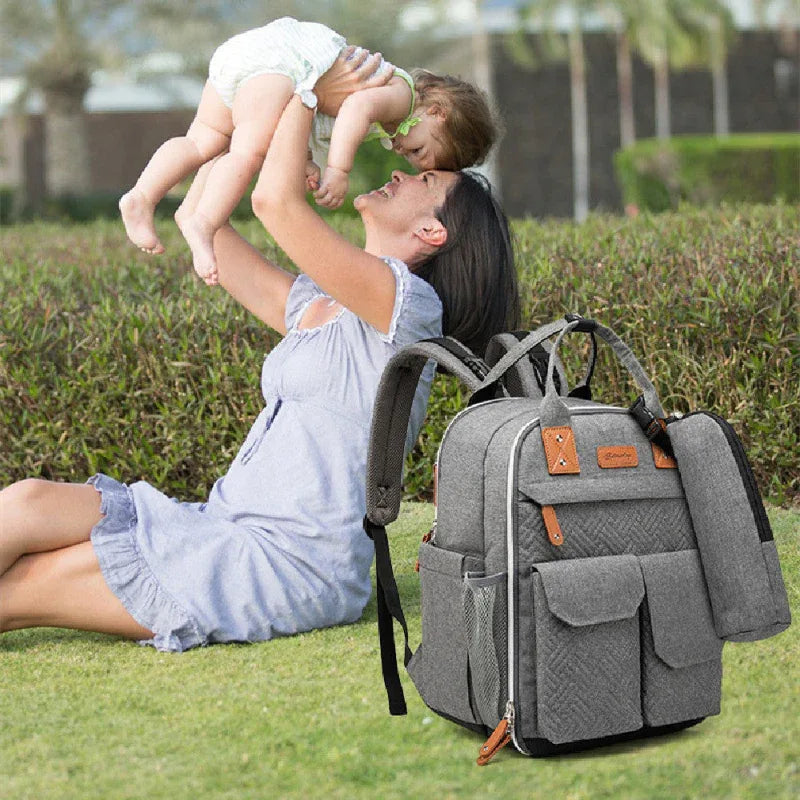 Multifunktionaler wasserdichter Damen-Wickelrucksack mit isolierten Taschen