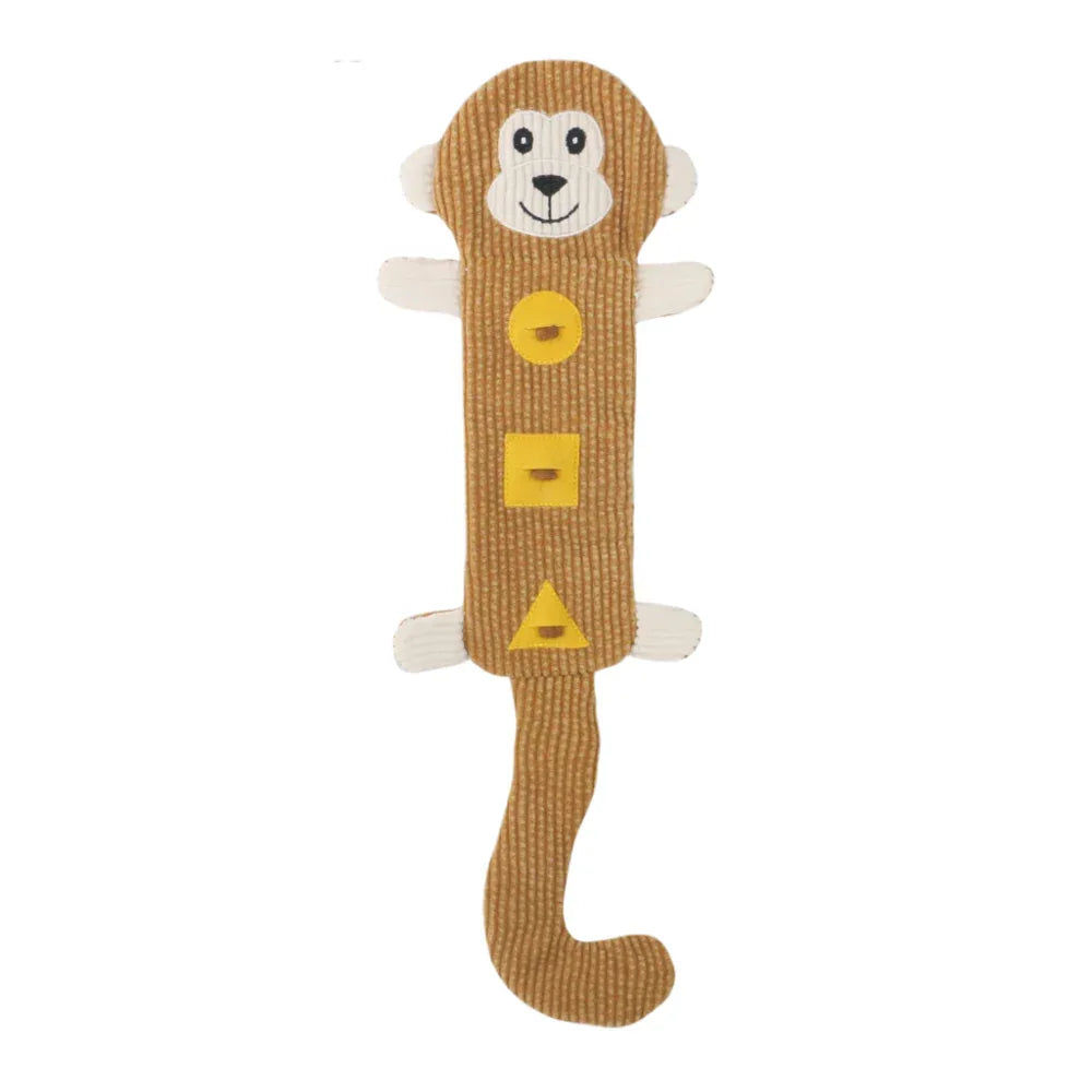 Jouet à mâcher pour chien distributeur de friandises, durable, résistant aux morsures, couineur et à grincer des dents