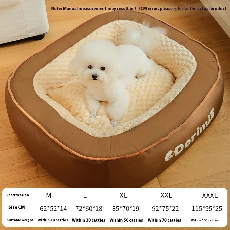 Winterwarmer Zwinger Haustier Hund Katze Bett mit abnehmbarem und waschbarem Boden