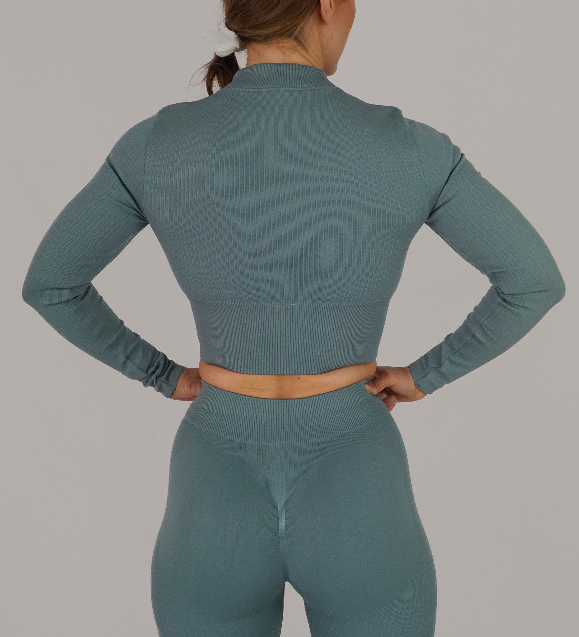 MISS ON RIBBED Veste de sport sans coutures