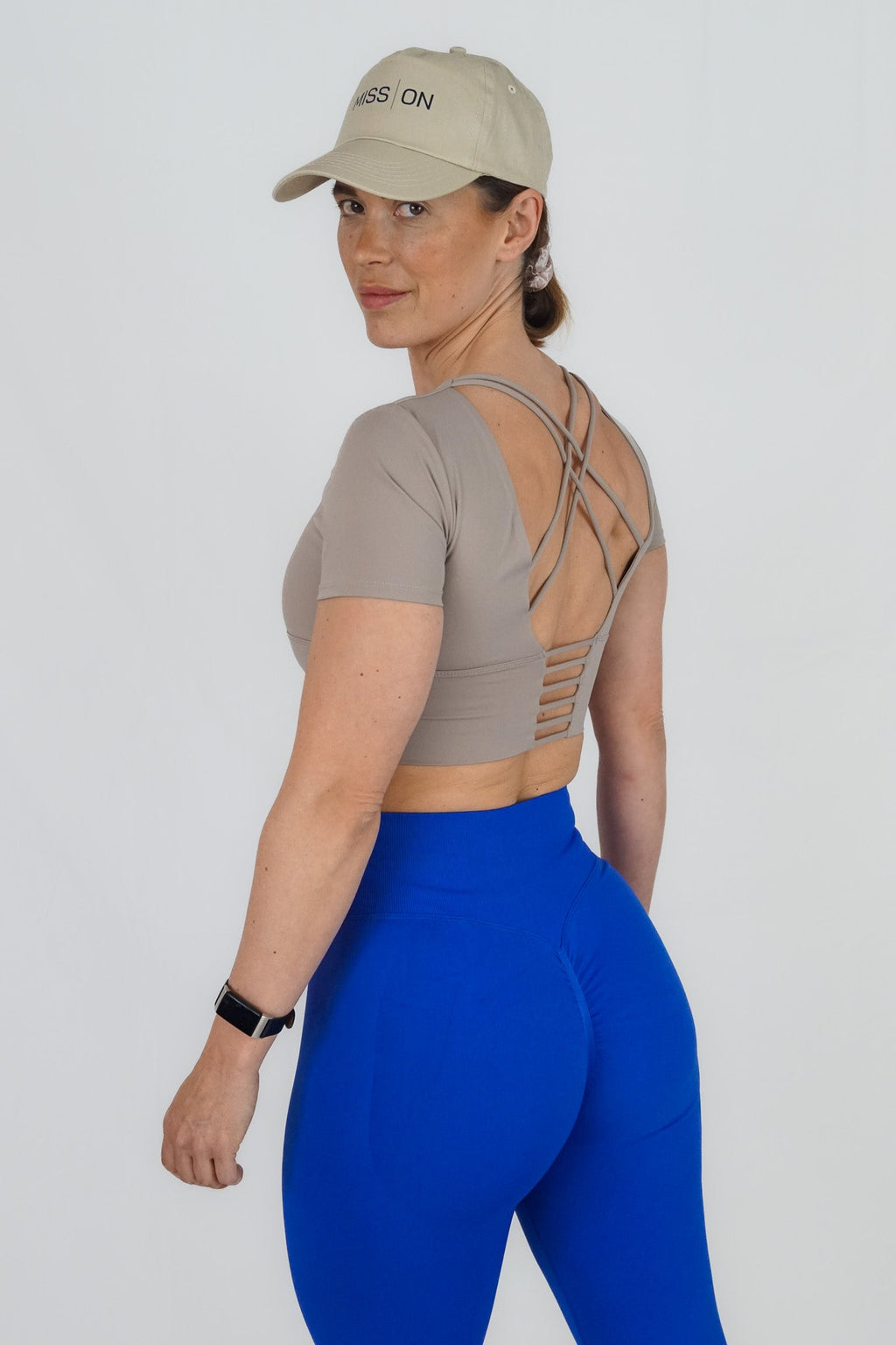MISS ON BOOTY Legging de sport froncé