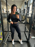 MISS ON RIBBED Collant d'entraînement sans couture