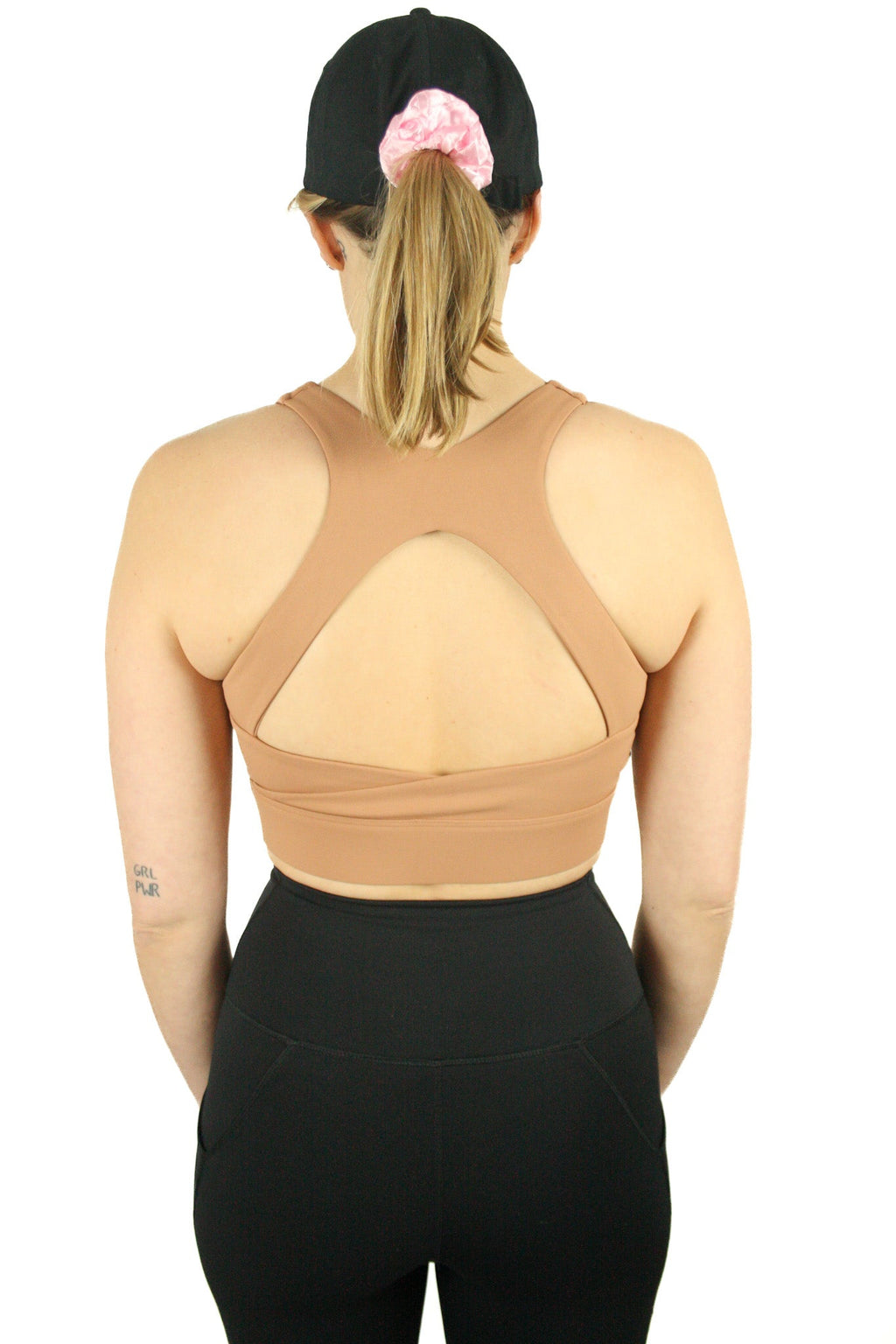 Soutien-gorge de sport torsadé